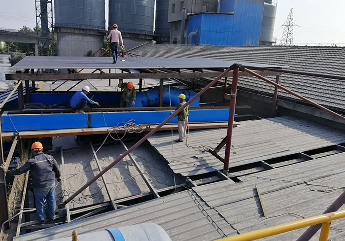 浙江会嵇山车道装车除尘